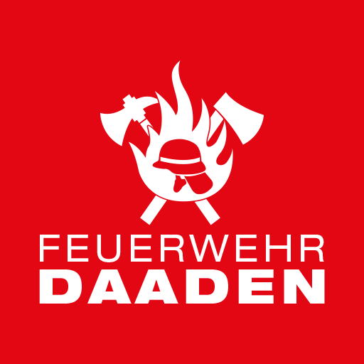Logo der Freiwilligen Feuerwehr Daaden in rot/weiß